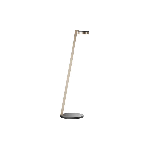 BLADE F1 SLIM gulvlampe, matt black/satin gold, LIGHT-POINT