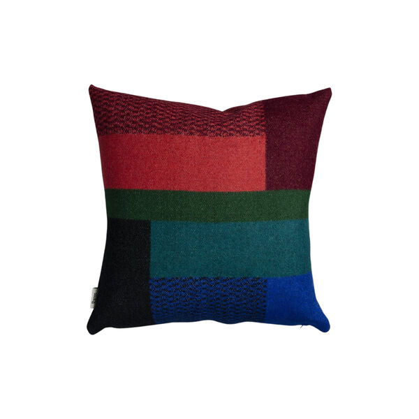 MIKKEL Cushion, dark, R&oslash;ros Tweed