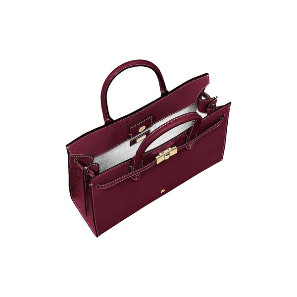 Farah Handbag L, burgundy, Aigner