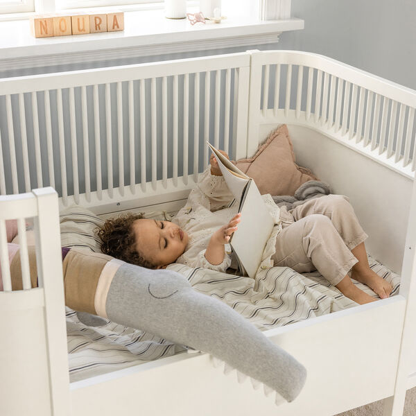 Sebra sengen Baby & Jr., classic white, Sebra