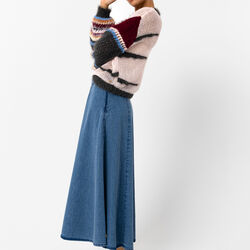 Soft Denim skirt, denim blue, Coster Copenhagen