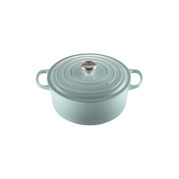 Signature rund gryde &Oslash; 28 cm, sea salt, Le Creuset