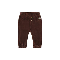 HCGus Ribbed Velour, soil, Hust & Claire