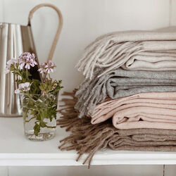 Classic plaid, light grey, ELVANG