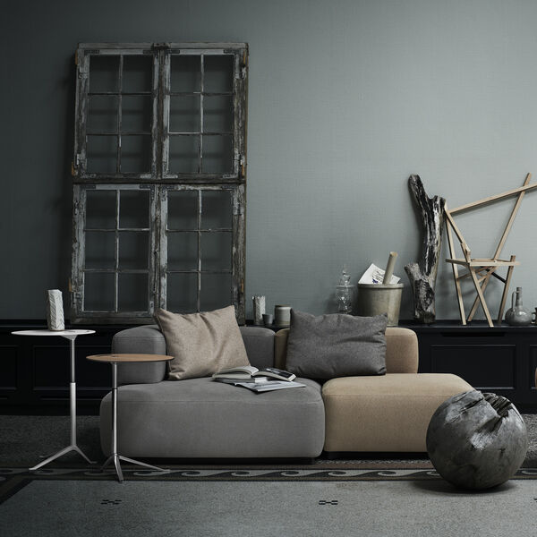 Alphabet™ PL210-1 sofa, dark green 1161, Fritz Hansen