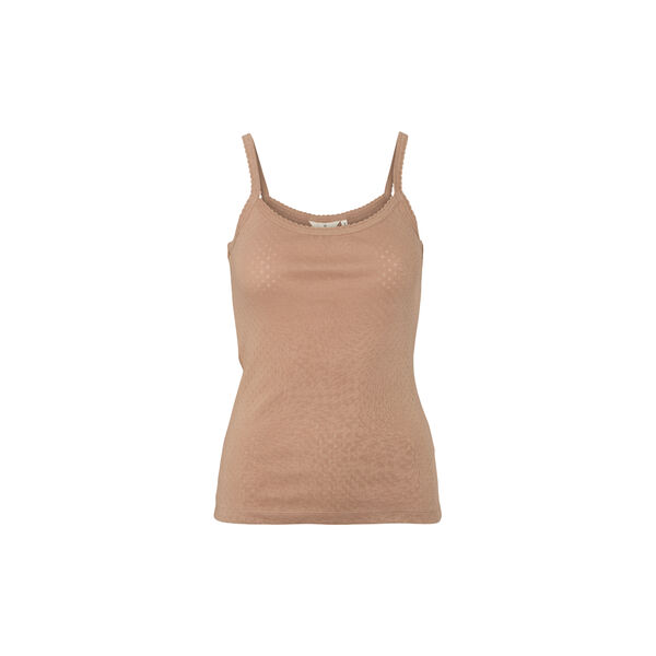 Arense Strap Top, portobella, Basic Apparel