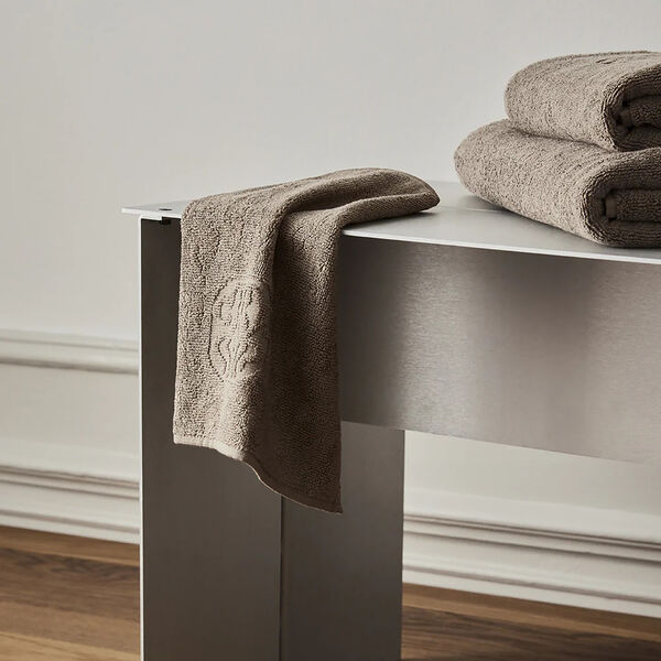 DAMASK TERRY vaskeklud, walnut, Georg Jensen Damask