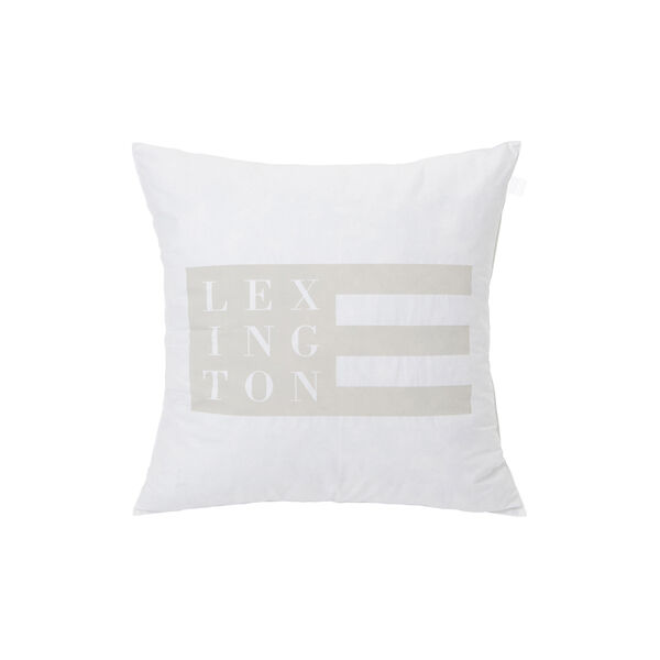 Lexington Feather Pillow, white, Lexington