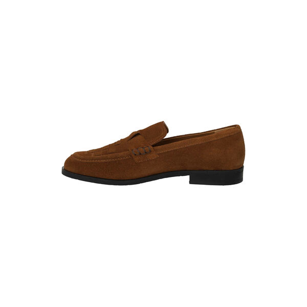 Loafer with braid detail, camel, ANGULUS