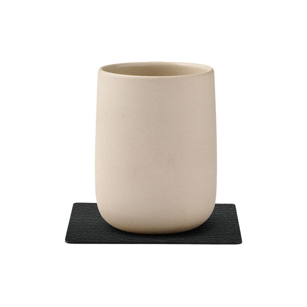 Bull glasbrik Square, black, LIND DNA