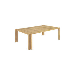 Atmosfera Dining Table, teak, GUBI