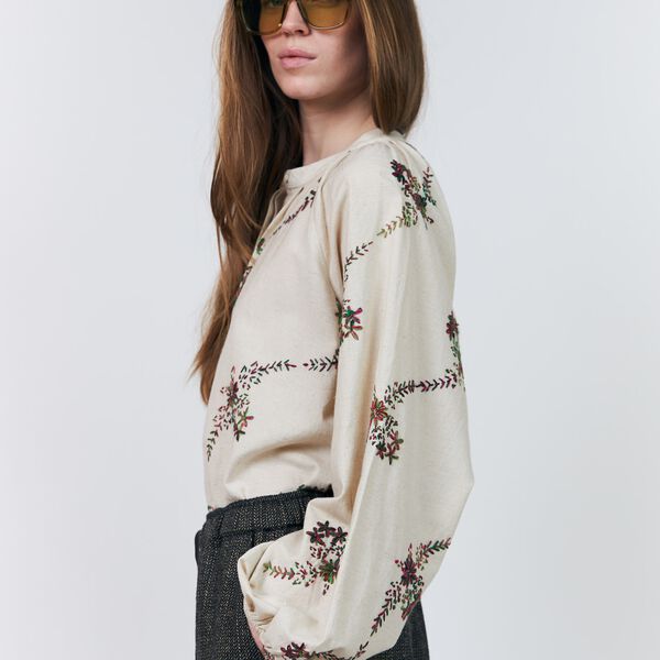 HaileyLL Shirt LS, creme, Lollys Laundry