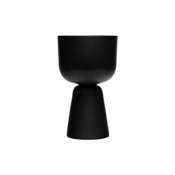 Nappula urtepotte medium, mat black, Iittala