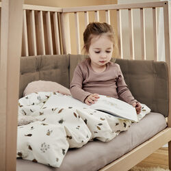 Sengerand til Leander Linea&trade; og Luna&trade; babyseng, mocca, Leander