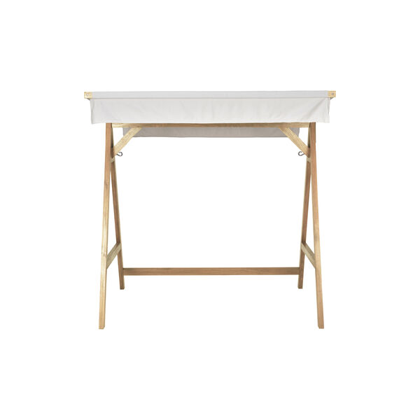 BK17 A-ramme til BK13 hængesofa, ubehandlet teak/canvas 5453, Carl Hansen & Søn