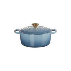 Signature rund gryde &Oslash; 24 cm, chambray, Le Creuset