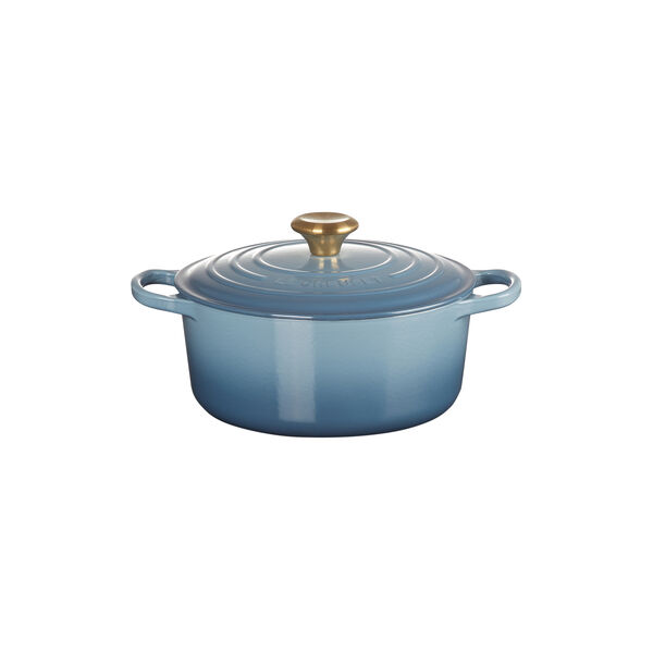 Signature rund gryde &Oslash; 24 cm, chambray, Le Creuset