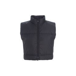 Feather down kort vest, black, BITTE KAI RAND