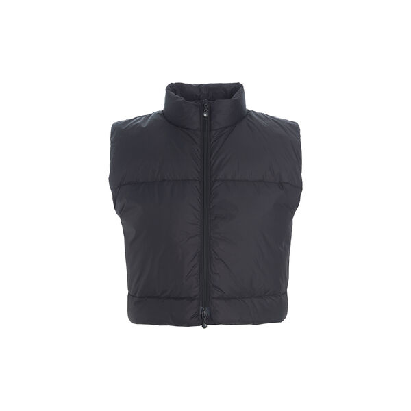 Feather down kort vest, black, BITTE KAI RAND