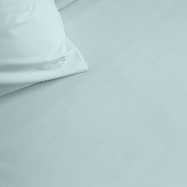 SUPIMA PERCALE fladt lagen, minimal blue, Georg Jensen Damask