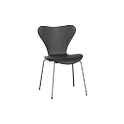 Serie 7™ 3107 fuldpolstret stol, Essential black Serie 7™ 3107 fuldpolstret stol, Essential black, Fritz Hansen