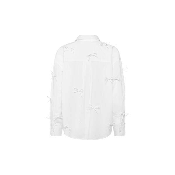 SLJoa Bow Shirt | Broken White | Skjorte, Soaked in Luxury