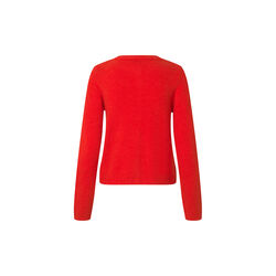 Treemd short cardigan, racing red, Modstr&ouml;m