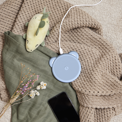 Paddy tr&aring;dl&oslash;s oplader, cloudy blue, Kreafunk