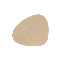 Nupo d&aelig;kkeserviet Curve L, sand, LIND DNA