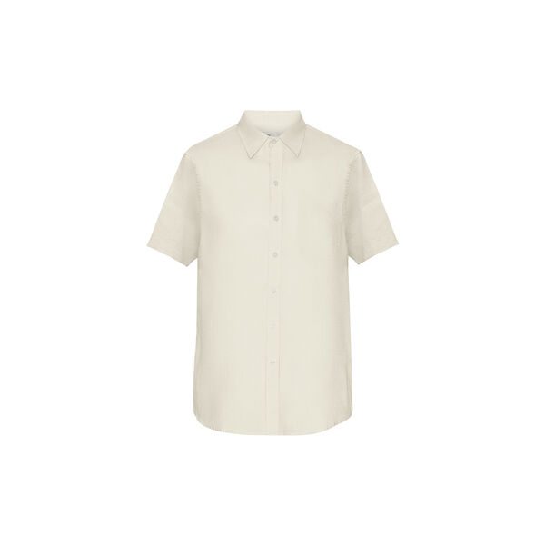 Linen SS Shirt, ivory white, Colorful Standard
