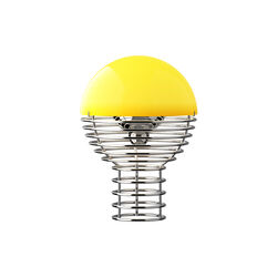 Wire Portable bordlampe, yellow, Verpan