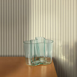 Alvar Aalto vase 16 cm, genbrugsglas, Iittala