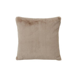 Hotel Faux Fur pudebetr&aelig;k, lt beige, Lexington