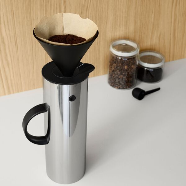 Stelton kaffetragt til termokande, black, Stelton