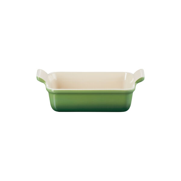 Heritage rektangul&aelig;rt fad 19 cm, bamboo green, Le Creuset
