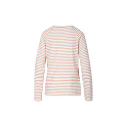 SILLA stripe longsleeved t-shirt, light pink/white stripe, Coster Copenhagen