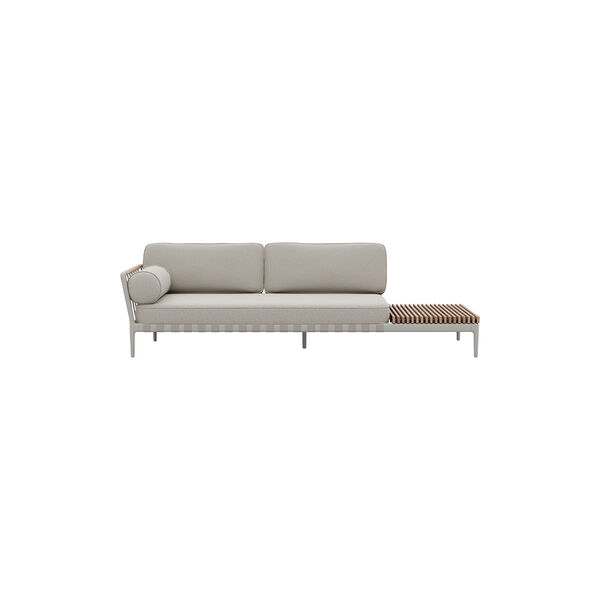 VIPP720 Open-Air Sofa Open End, right, light grey, Vipp