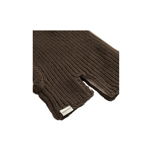 Amarolyn Knit Balaclava, dark roast, MarMar Copenhagen