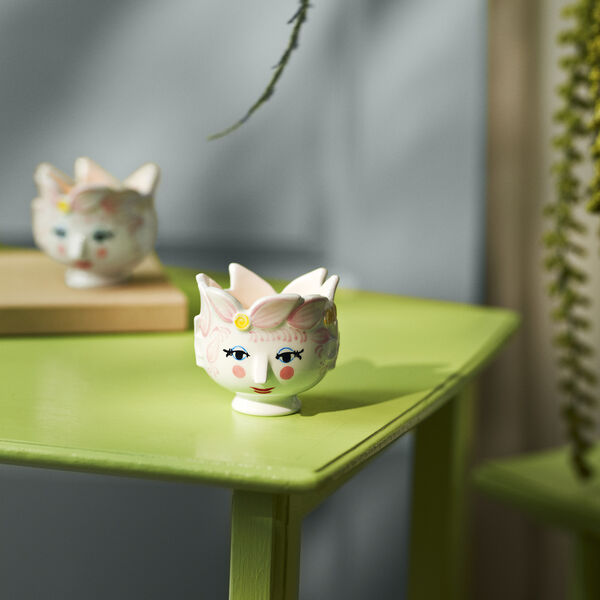 Titania Fyrfadsstage, pink, Bj&oslash;rn Wiinblad