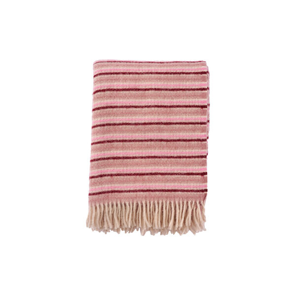 Frida plaid, rose, Klippan Yllefabrik