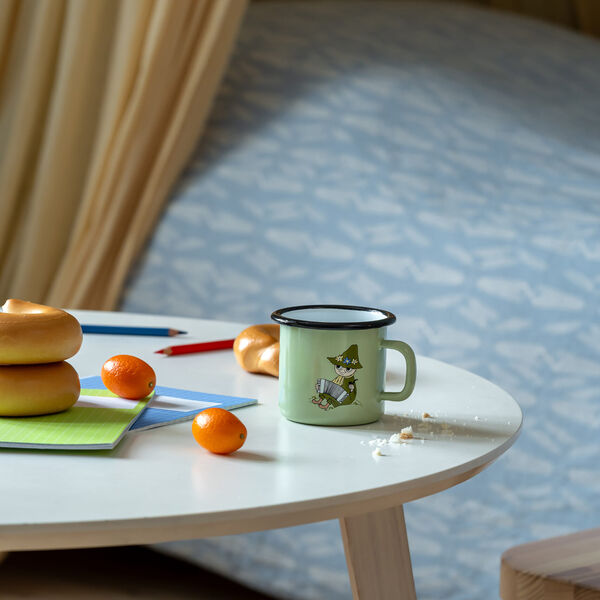 Mumi Snusmumrikken emaljekrus, Muurla