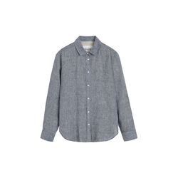 Paulina Shirt Linen, night sky, Aiayu