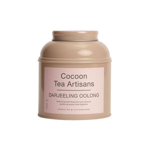 Tea Caddy, organic darjeeling oolong, Cocoon Tea Artisans