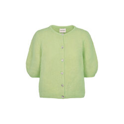 Susan Kort&aelig;rmet Cardigan, tea green, Americandreams