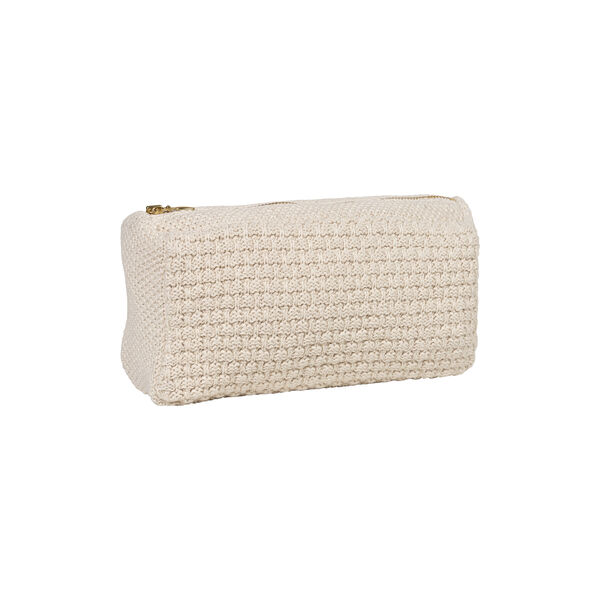 Strikket Clutch Petra, beige melange Strikket Clutch Petra, beige melange, By LOHN