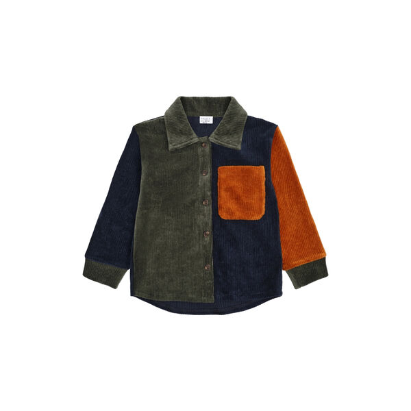 Hcravn Ribbed Velour Shirt, deep ivy Hcravn Ribbed Velour Shirt, deep ivy, Hust & Claire