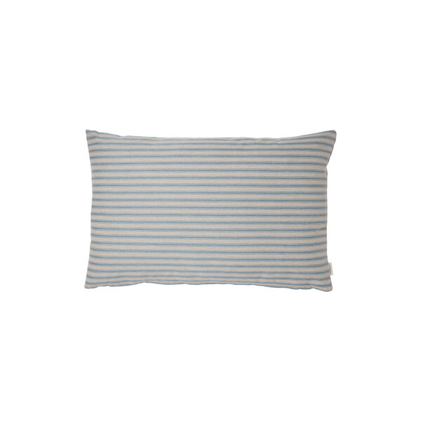 Outdoor Fine Stripe pude, blue, Compliments