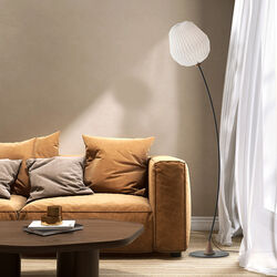 Le Klint 330 Bouquet gulvlampe, r&oslash;get eg, LE KLINT