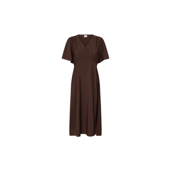 IHANIVA Dress, chicory coffee, ICHI