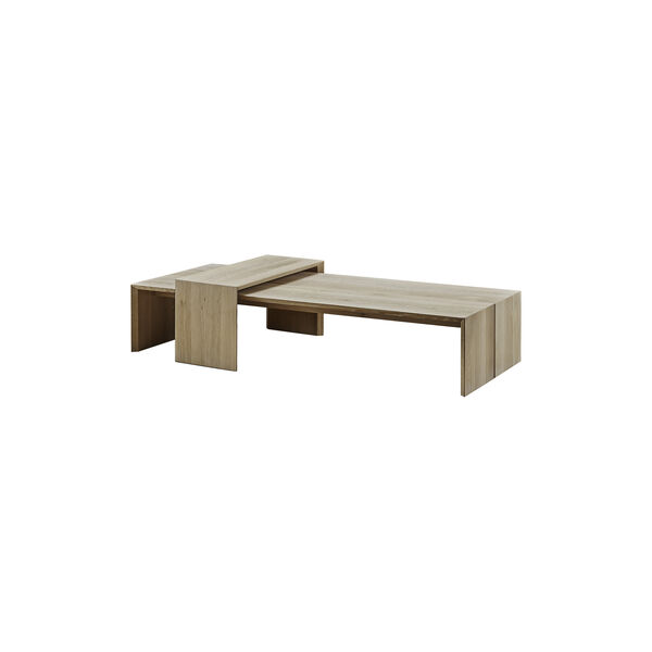 Kant tilslutningsbord, olieret eg, Eilersen